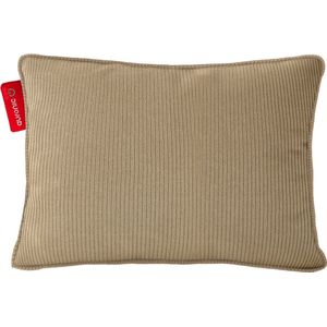 Auronic Warmtekussen - Knitted - 45x60 - Draadloos - Oplaadbaar - Elektrisch kussen - Infrarood - Taupe