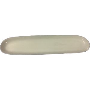 Intermezzo amuse schaal - ovaal - porselein - wit - 45.5x11.5x4 cm