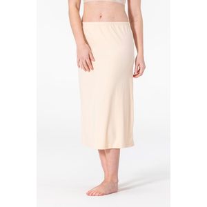 Dames Onderrok Lang - Jupon - Microfiber - Anti-Schuren - Beige - 70CM - Maat S/M