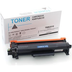 ABC huismerk Toner geschikt voor Brother TN2510 HL-L2400DW HL-L2400DWE HL-L2445DW HL-L2447DW MFC-L2800DW MFC-L2827DW MFC-L2835DW MFC-L2860DW MFC-L2860DWE