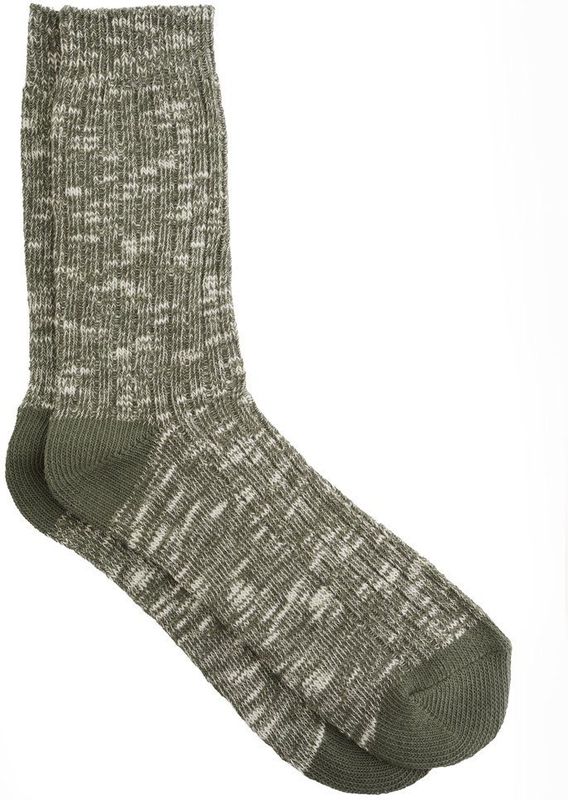 WE Fashion - Heren Sokken - Wit Gemêleerd - Met Structuur