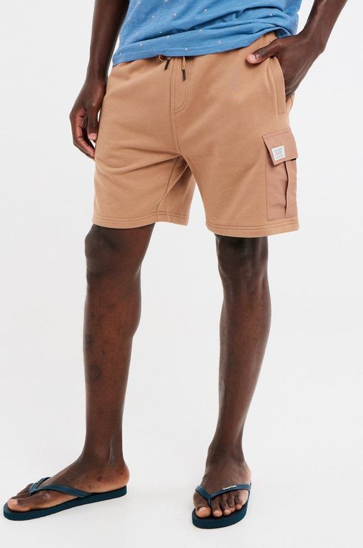 Protest - PRTOHREN - Korte Broek - Sealbeige - Joggingbroek - Tailleband Elastiek