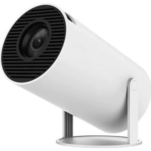 Nique - Nieuwe Ultieme Draagbare WiFi 6 Mini Beamer - 200 ANSI Lumen - Projector Streamen - BT 5.0 - Android - Home Cinema