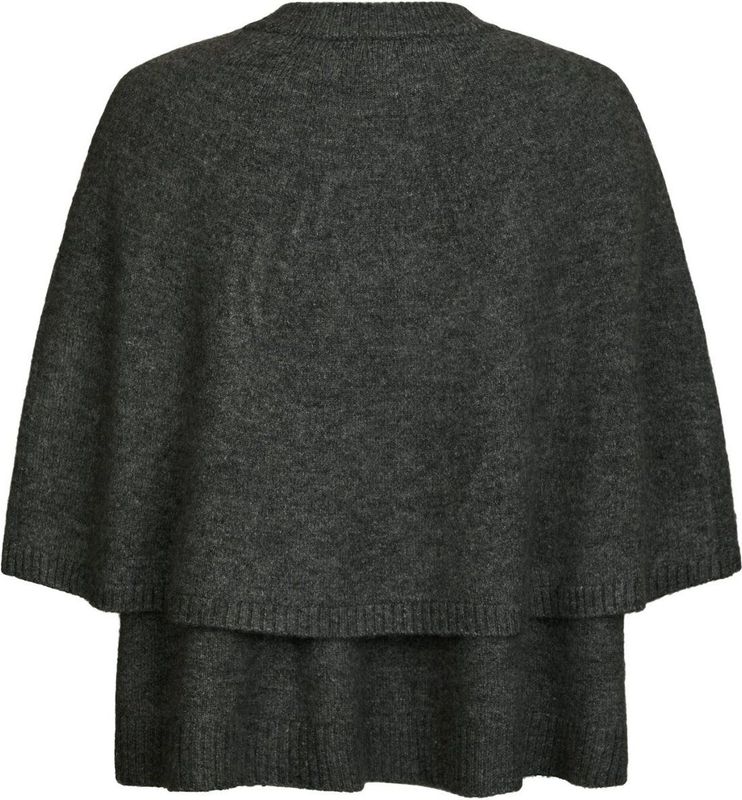 Neo Noir - Josei Double Knit Cape - 165798 - 130 Grey