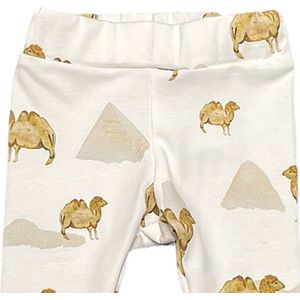 Broekje Newborn Dessert - Kamelen - Crème - Feathers - Maat 56