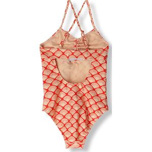 Beachlife Seashell Swimsuit Zwemkleding Meisjes - Rood - Maat 158/164