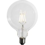 Set van 5 - E27 - Dimbare LED-lampen - G125 - 4W - 450 lumen - 3000K