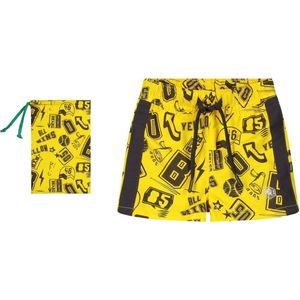 Quapi zwem short Benny empire yellow text