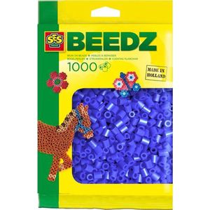 SES Beedz - Strijkkralen - Donkerblauw - 1000 stuks - PVC vrij