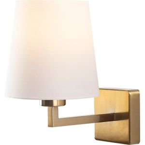 Asir - Wandlamp - Wit goud - 18 x 30 x 24