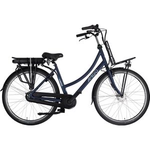 AMIGO E-Lagos T3 Elektrische Fiets - E-bike 28 Inch 50 cm - 7 Versnellingen - Rollerbrakes - Matblauw