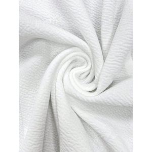 Dames Blazer Open Voorkant Kantoorjas Lange Mouw Zakelijk Werk Blazer Effen Kleur Blazer Jas Wit S