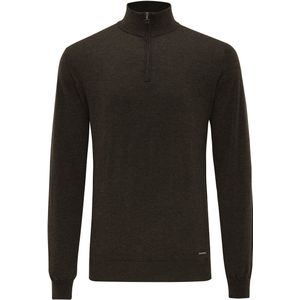 Tresanti FIRENZE | Stretch half zip Dark brown (TRKWJE131 - 402)