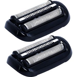 Vervangende kop geschikt voor Braun 5/6 Series 53B Scheermesjes - 2 stuks - Scheermesjes - Geschikt voor 5020s, 5018s, 5035s, 5049cs, 5050cs, 6020s, 6040cs, 6075cc, 6072cc - Set van 2