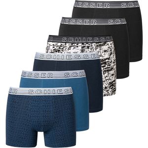 SCHIESSER Boxershorts Set van 6