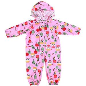 Regenoverall voor Kinderen - 100% Waterdicht en Ademend - Geschikt voor 75-135 cm