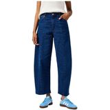 Wrangler - Cowboy - Spijkerbroek - Grijs - Hoge Taille - Wijde Pijp