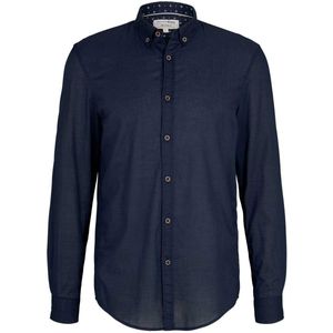 Tom Tailor Denim overhemd Donkerblauw-M