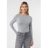 comma - T-Shirt - Lange Mouwen - Glitterdetails