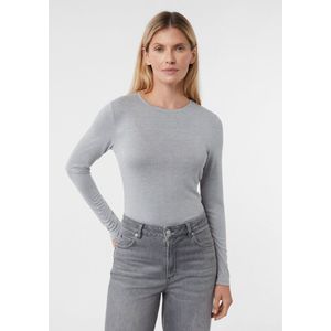 comma - T-Shirt - Lange Mouwen - Glitterdetails