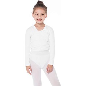 Danswarmer voor Kinderen en Dames met Lange Mouwen - Fleece Ballet Jas