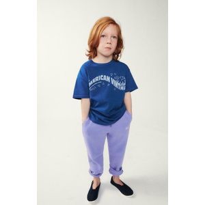 AMERICAN VINTAGE Izubird Jogger Kids - trainingsbroek - Paars - Maat 134