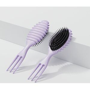 Krullen borstel - Styling borstel - Krullend haar styling borstel - Multifunctionele Borstel voor krullen - Definition Brush - Detangler Brush | Haarborstel Krullen