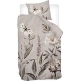 Snoozing Butterfly Field - Flanel - Dekbedovertrek - Eenpersoons - 140x200/220 cm - Multi kleur