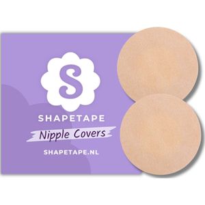 Shapetape Nipple Covers - 10 Stuks - beige - Tepelstickers - Tepelplakkers - Tepelcovers - Tepelbedekkers Tepelplakkers - Tepelstickers - Tepelbeschermers - Tepelpleisters - Boob tape - Nipple sticker