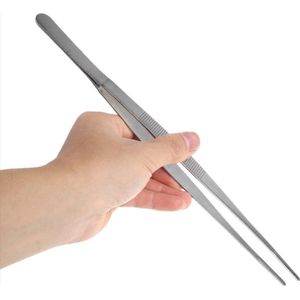 *** Vleespincet - Keukenpincet - Barbecuepincet - RVS - 30 cm - Goede grip - Vlees-pincet - Keuken - Barbecue BBQ - van Heble® ***