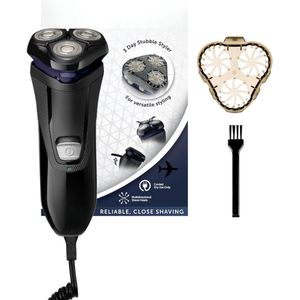 Scheerapparaat - Glad en Comfortabel Scheren - Geschikt voor Gezicht en Hals - Draadloos en Oplaadbaar Design - Meerdere Scheerstanden voor Persoonlijke Verzorging - Stil, Efficiënt en Gebruiksvriendelijk