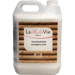 La Belle Vie stoombadmelk eucalyptus mint 5 liter