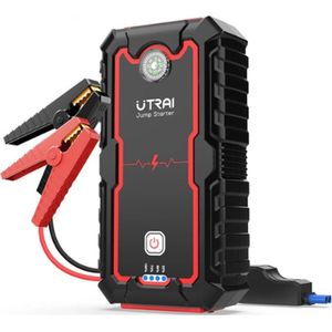 PowerBank - Auto Jumpstarter 2500A - 8-in-1 Starthulp - 22.000 mAh - 2500A - Acculader - Powerbank - SOS - LED Zaklamp - 8L Benzine - 7L Diesel - Incl. Schokbestendige Opberghoes