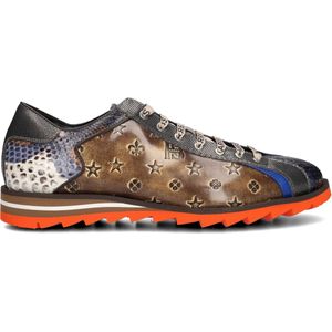 Harris 0818 Sneakers - Leer - Heren - Bruin - Maat 43