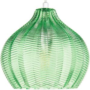 Hanglamp - Retro - Groen - Glas - Verstelbare Kabellengte