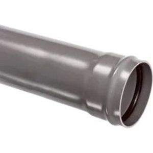 PVC Buis manchet 315mm grijs SN8 lengte 5m
