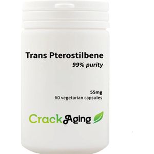 Trans Pterostilbeen 99% 55mg, 60 vegetarische capsules