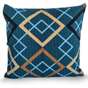 Krassolop Cora 50x60cm – Blaw, Gud, Zwar Ruitpatroon