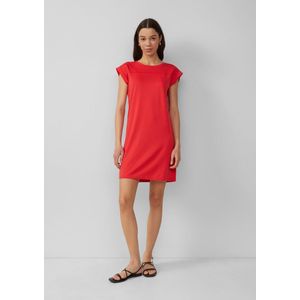 Jurk - Korte Vrouwelijke Jurk - Elastische Interlockjersey - Casual