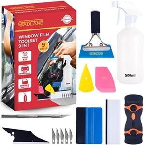 Selbro ® Complete 9-delige Autoraamfolie Applicatieset - Professionele Kit voor Raamfolie en Vinylverpakking