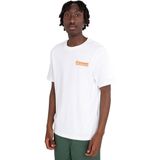 Element - Sunup - T-shirt - Wit - Korte Mouwen - Heren