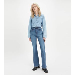 Levi's - 726 High Rise Flare - Spijkerbroek - Blauw - Denim - Flatterende Hoge Taille
