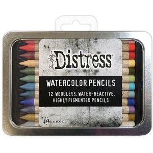 Ranger Tim Holtz Distress Watercolor Pencils 12 st Kit #6 TDH83603 Tim Holtz (02-24)