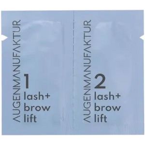 Augenmanufaktur wimper en wenkbrauw lift lotions dubbele sachets 10-pack