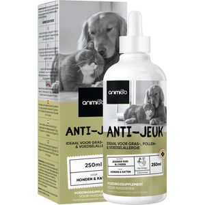 Animigo - Anti Jeuk voor Honden en Katten - 250 ml