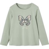 Vertbaudet - T-shirt - Meisjes - Lange Mouwen - Met Glitterdetails