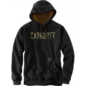Carhartt - Hoodie - Sweatshirt - Camo Print - Black - Heren - M