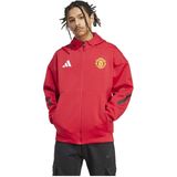 adidas - Manchester United Anthem - Trainingsjack - Rood Zwart Wit - 2025-2026