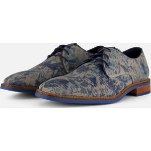 Vertice Veterschoenen blauw Leer - Maat 40