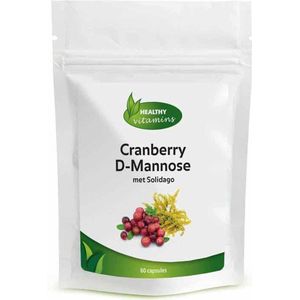 Cranberry D-Mannose Solidago formule | Vitaminesperpost.nl